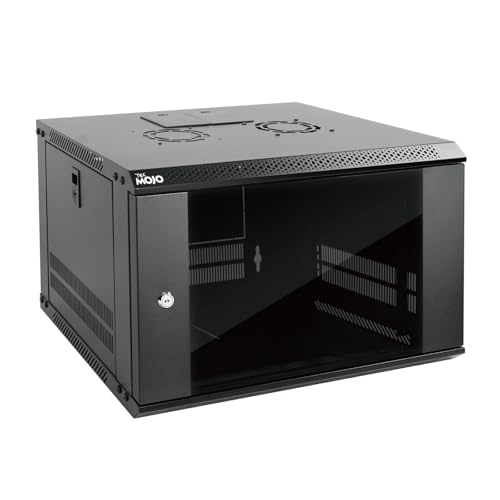 MT-VIKI 6U 壁取り付けサーバーキャビネット ラックシェルフ1枚付き Amazon.com: MT-VIKI 6U Wall Mount Server Cabinet Network